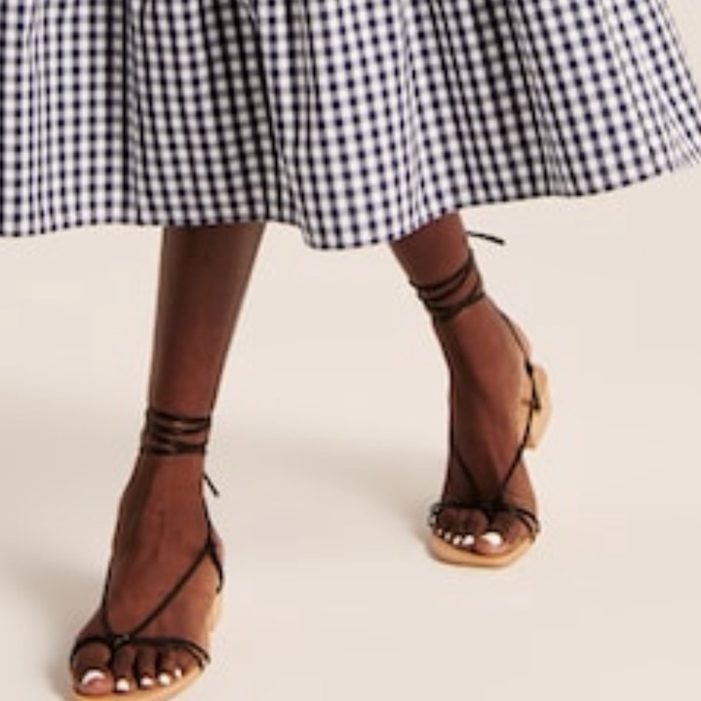 Scrappy Block Heel Sandals